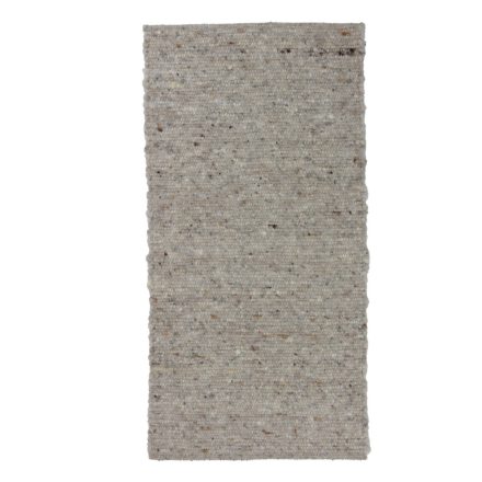 Hrubý vlnený koberec Rustic 60x120 Tkaný kusový moderný koberec