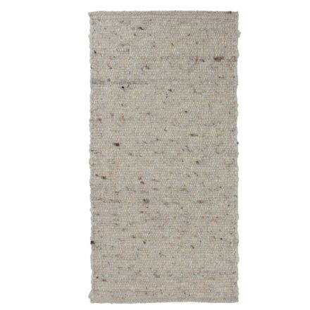 Hrubý vlnený koberec Rustic 60x119 Tkaný kusový moderný koberec