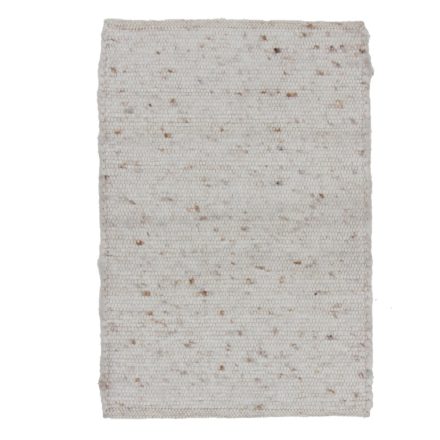 Hrubý vlnený koberec Rustic 60x90 Tkaný kusový moderný koberec