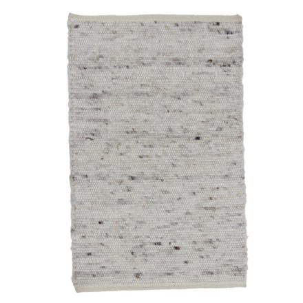 Hrubý vlnený koberec Rustic 60x96 Tkaný kusový moderný koberec