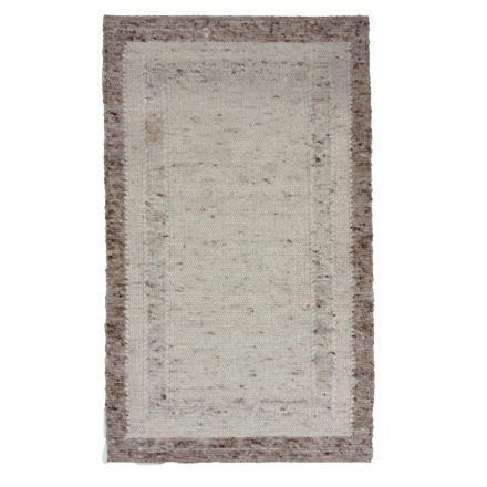 Hrubý vlnený koberec Rustic 91x155 Tkaný kusový moderný koberec