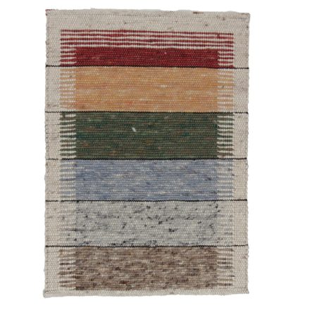 Hrubý vlnený koberec Rustic 70x99 Tkaný kusový moderný koberec