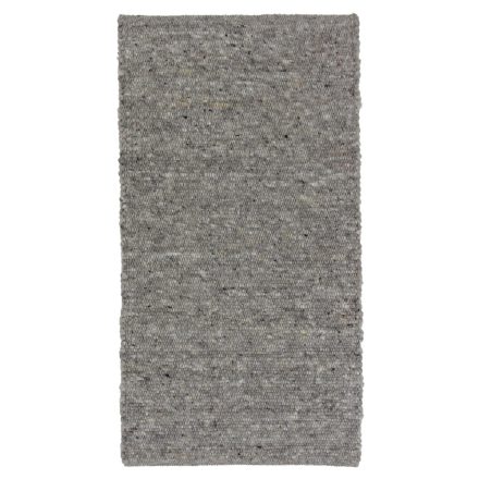 Hrubý vlnený koberec Rustic 71x130 Tkaný kusový moderný koberec