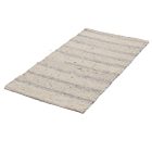 Hrubý vlnený koberec Rustic 71x133 Tkaný kusový moderný koberec
