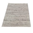 Hrubý vlnený koberec Rustic 70x133 Tkaný kusový koberec s modernom dizajne