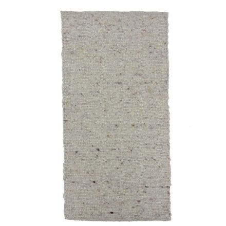 Hrubý vlnený koberec Rustic 70x137 Tkaný kusový moderný koberec