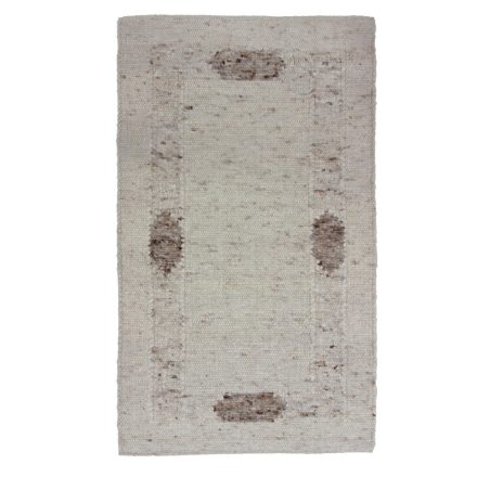 Hrubý vlnený koberec Rustic 91x156 Tkaný kusový moderný koberec
