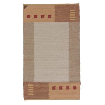 Hrubý vlnený koberec Rustic 91x155 Tkaný kusový moderný koberec