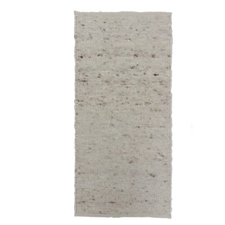 Hrubý vlnený koberec Rustic 60x128 Tkaný kusový moderný koberec