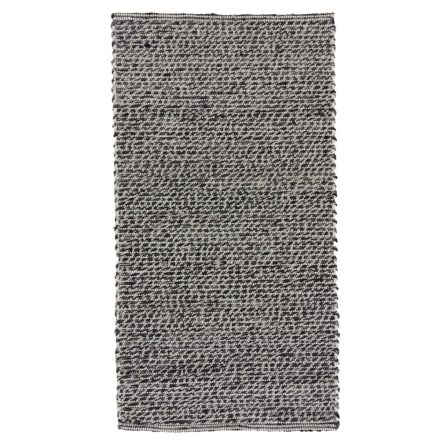 Hrubý vlnený koberec Rustic 72x132 Tkaný kusový moderný koberec