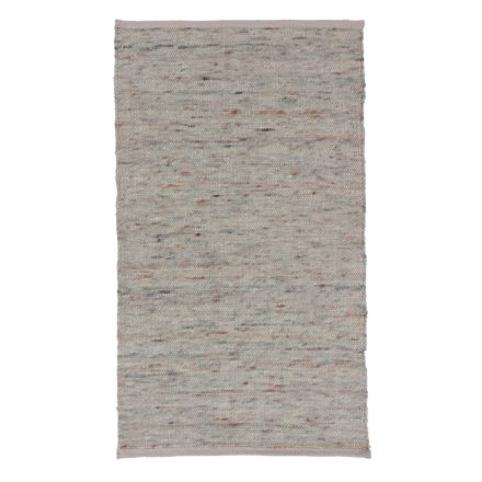 Hrubý vlnený koberec Rustic 70x120 Tkaný kusový moderný koberec