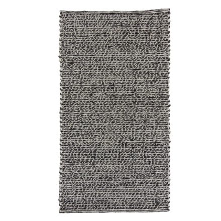 Hrubý vlnený koberec Rustic 72x130 Tkaný kusový moderný koberec
