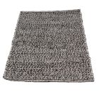 Hrubý vlnený koberec Rustic 72x130 Tkaný kusový moderný koberec