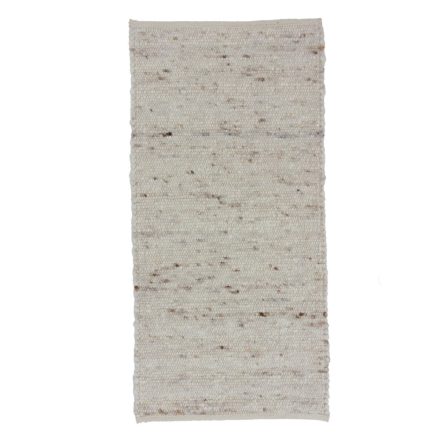 Hrubý vlnený koberec Rustic 61x125 Tkaný kusový moderný koberec