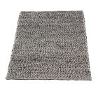 Hrubý vlnený koberec Rustic 72x131 Tkaný kusový moderný koberec