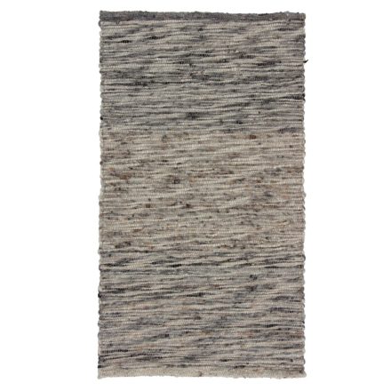 Hrubý vlnený koberec Rustic 70x123 Tkaný kusový moderný koberec