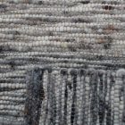 Hrubý vlnený koberec Rustic 70x123 Tkaný kusový moderný koberec