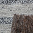 Hrubý vlnený koberec Rustic 71x138 Tkaný kusový moderný koberec