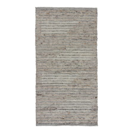 Hrubý vlnený koberec Rustic 71x136 Tkaný kusový moderný koberec