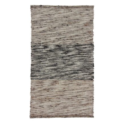 Hrubý vlnený koberec Rustic 70x124 Tkaný kusový moderný koberec