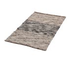 Hrubý vlnený koberec Rustic 70x124 Tkaný kusový moderný koberec