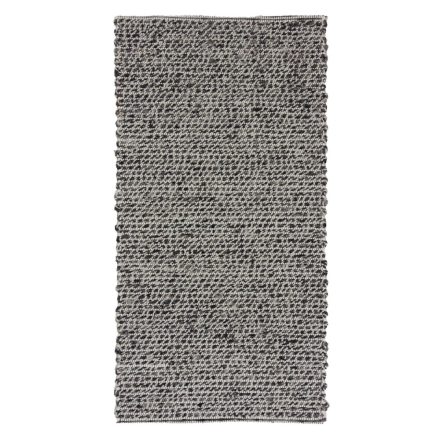 Hrubý vlnený koberec Rustic 71x138 Tkaný kusový moderný koberec
