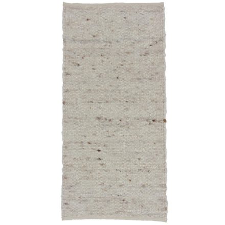 Hrubý koberec z vlny Rustic 61x128 Tkaný vlnený koberec do obývačky alebo spálne