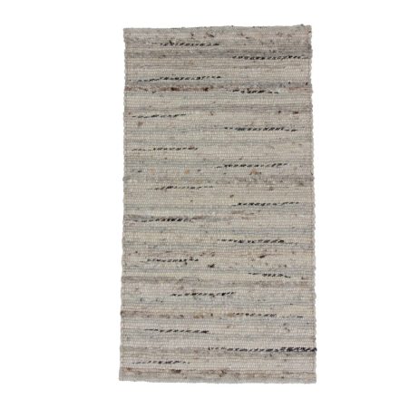 Hrubý koberec z vlny Rustic 69x127 Tkaný vlnený koberec do obývačky alebo spálne