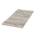 Hrubý koberec z vlny Rustic 70x129 Tkaný vlnený koberec do obývačky alebo spálne