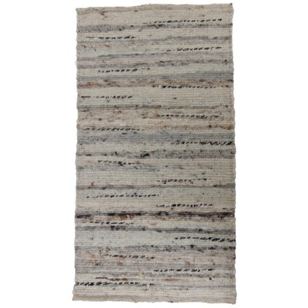 Hrubý koberec z vlny Rustic 70x130 Tkaný vlnený koberec do obývačky alebo spálne