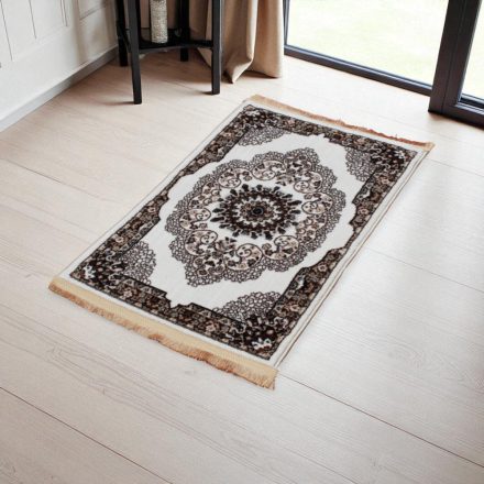 Klasický koberec béžová hnedá Isfahan 60x90 koberec s orientálnym vzorom