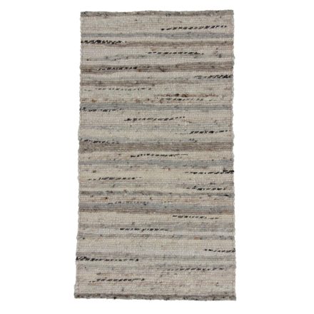 Hrubý koberec z vlny Rustic 70x128 Tkaný vlnený koberec do obývačky alebo spálne