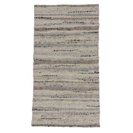 Hrubý koberec z vlny Rustic 70x128 Tkaný vlnený koberec do obývačky alebo spálne