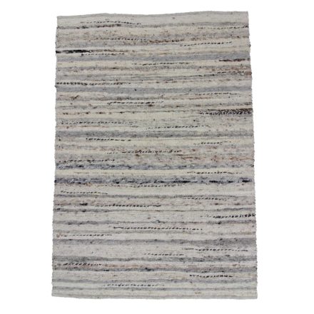 Hrubý koberec z vlny Rustic 130x191 Tkaný vlnený koberec do obývačky alebo spálne