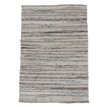 Hrubý koberec z vlny Rustic 131x189 Tkaný vlnený koberec do obývačky alebo spálne