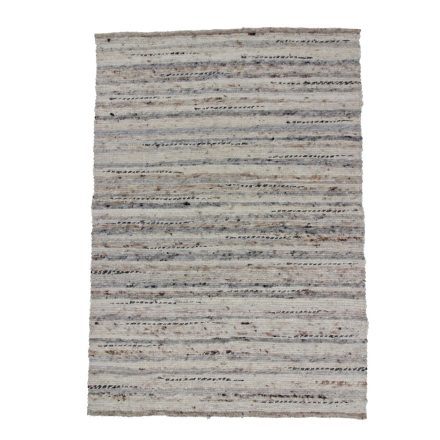 Hrubý koberec z vlny Rustic 130x185 Tkaný vlnený koberec do obývačky alebo spálne