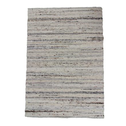 Hrubý koberec z vlny Rustic 131x187 Tkaný vlnený koberec do obývačky alebo spálne