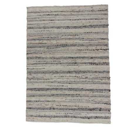 Hrubý koberec z vlny Rustic 130x184 Tkaný vlnený koberec do obývačky alebo spálne