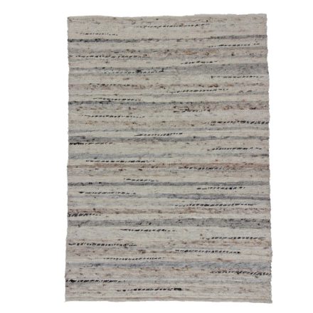 Tkaný vlnený koberec Rustic 130x183 moderný vlnený koberec do obývačky alebo spálne