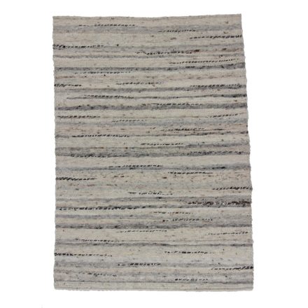 Tkaný vlnený koberec Rustic 130x185 moderný vlnený koberec do obývačky alebo spálne