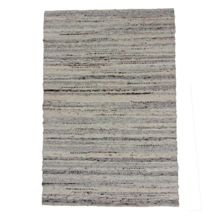 Tkaný vlnený koberec Rustic 130x195 moderný vlnený koberec do obývačky alebo spálne