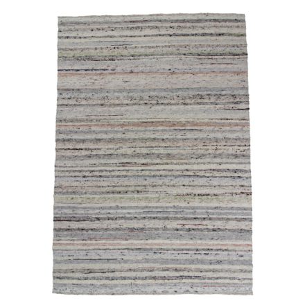 Hrubý vlnený koberec Rustic 199x287 Tkaný kusový moderný koberec