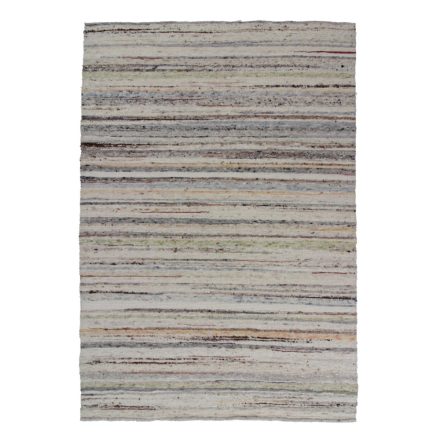 Hrubý vlnený koberec Rustic 199x289 Tkaný kusový moderný koberec
