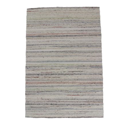 Hrubý vlnený koberec Rustic 195x295 Tkaný kusový moderný koberec