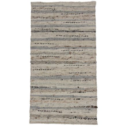 Hrubý vlnený koberec Rustic 139x200 Tkaný kusový moderný koberec