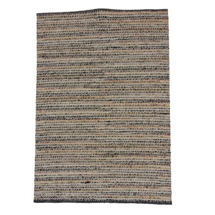 Tkaný vlnený koberec Rustic 132x189 moderný vlnený koberec do obývačky alebo spálne