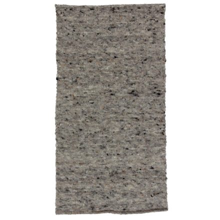 Tkaný vlnený koberec Rustic 71x133 moderný vlnený koberec do obývačky alebo spálne