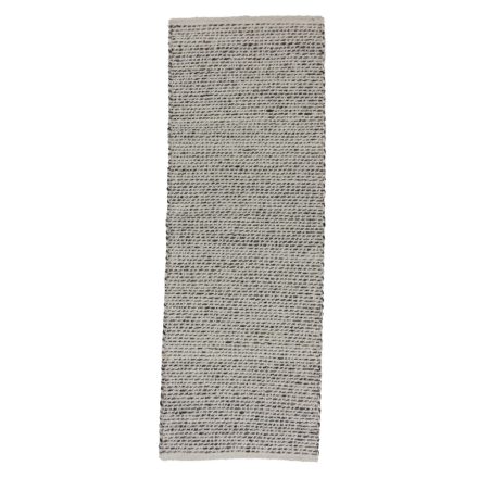 Tkaný vlnený koberec Rustic 72x197 moderný vlnený koberec do obývačky alebo spálne