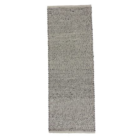 Tkaný vlnený koberec Rustic 72x147 moderný vlnený koberec do obývačky alebo spálne