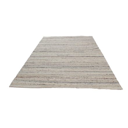 Tkaný vlnený koberec Rustic 201x297 moderný vlnený koberec do obývačky alebo spálne